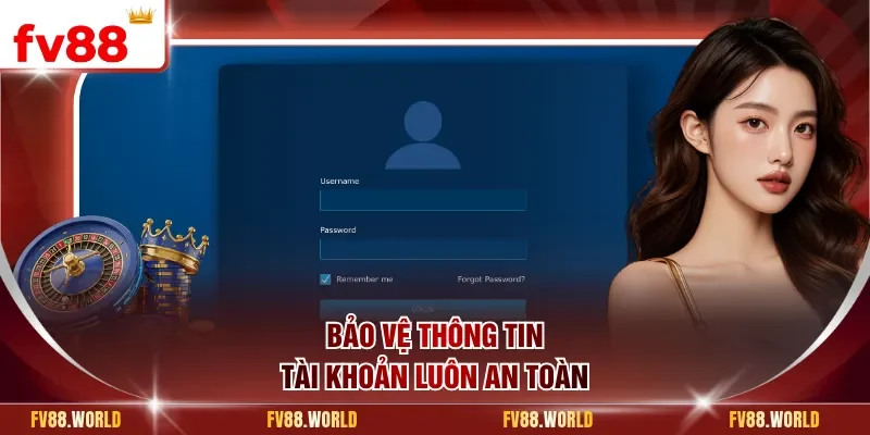 Bảo vệ thông tin tài khoản luôn an toàn