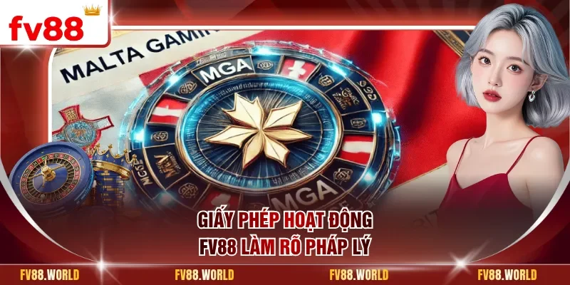 Giấy phép hoạt động FV88 làm rõ pháp lý