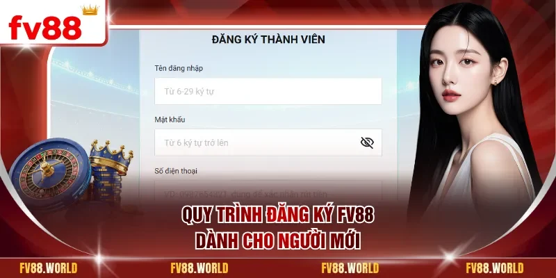 Quy trình đăng ký FV88 dành cho người mới