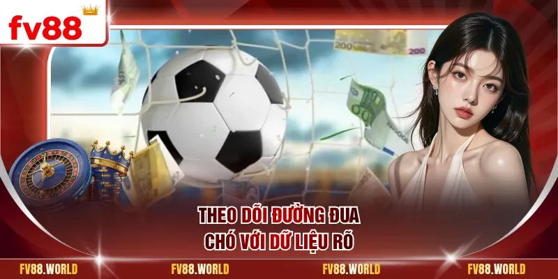 Theo dõi đường đua chó với dữ liệu rõ